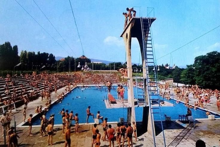 SRC Šalata, bazen, 1970-ih godine